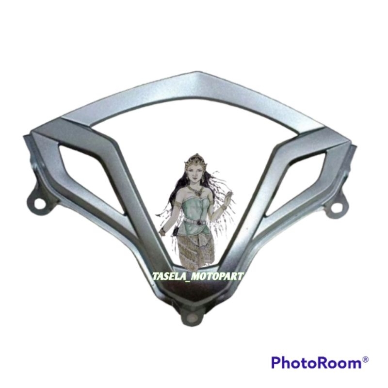 cover speedometer vario 125 old KZR 2013-2015 silver