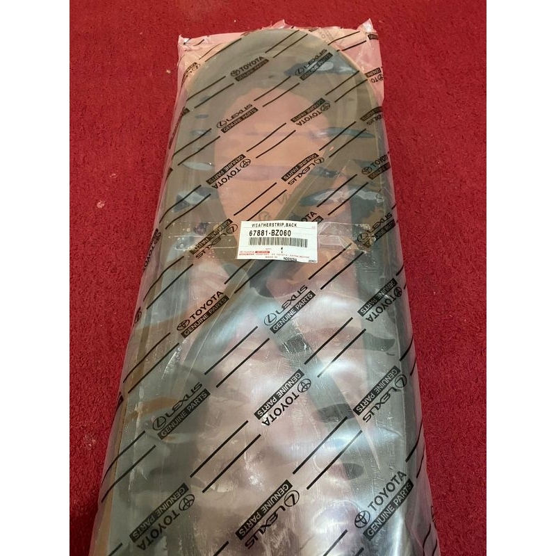 karet pintu bagasi karet peredam bagasi toyota rush terios 2006-2015