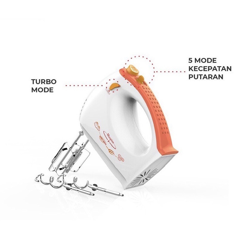 Hand Mixer Maspion TURBO MT 1193 MT1193