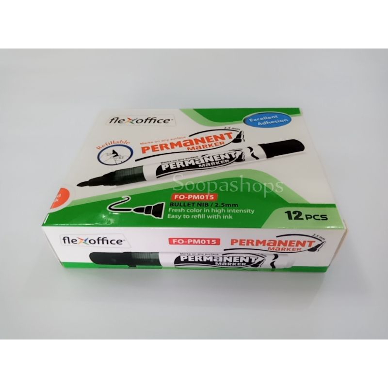 

Spidol Permanen / Permanen Marker FlexOffice Harga 1 Pcs