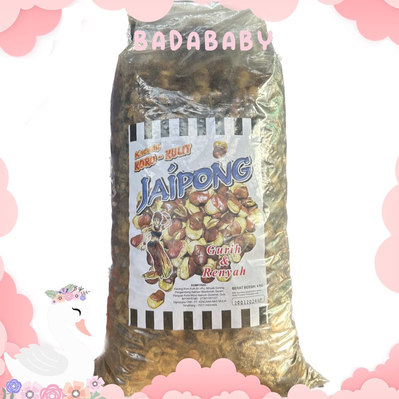 

KACANG KORO KULIT JAIPONG 3KG 1 BAL