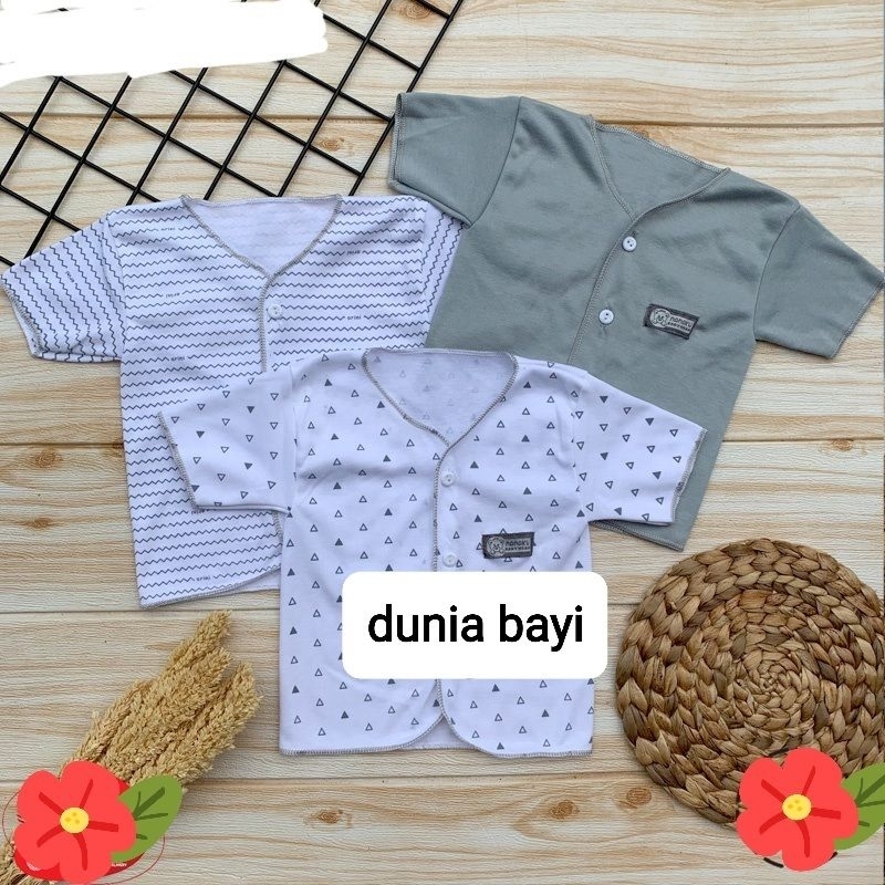 Nanaku Baju Pendek/Baju Atasan Bayi/Baju Newborn