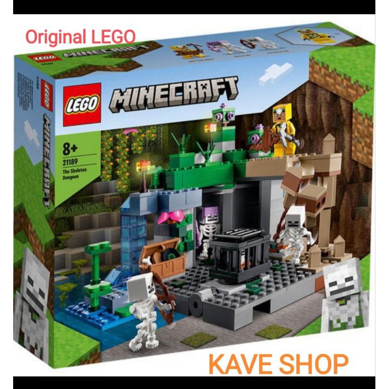 LEGO 21189 Minecraft : The Skeleton Dungeon
