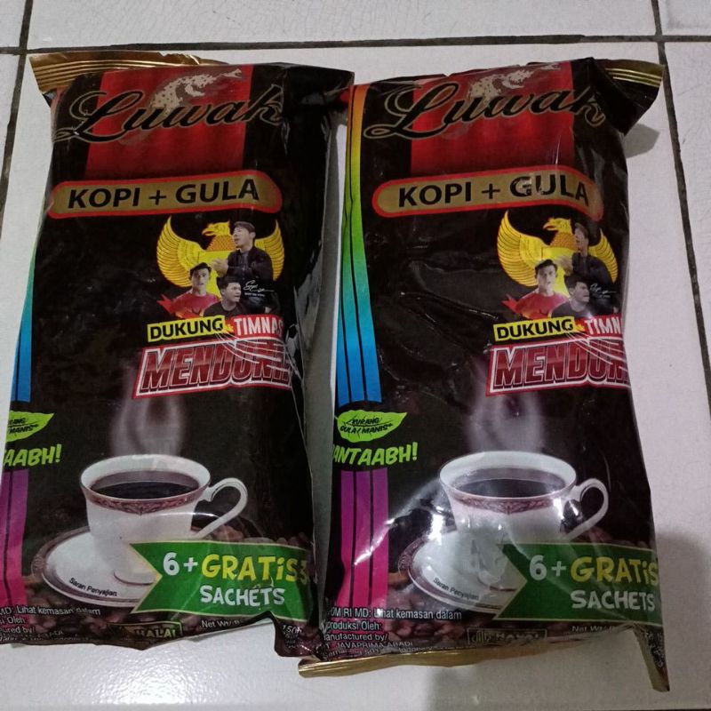 Luwak kopi+gula 6+3