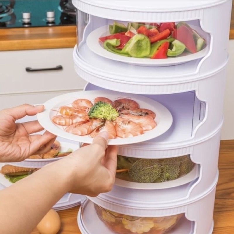 Tudung Saji Sayur 5 Susun Diamond Sudah Di Rakit