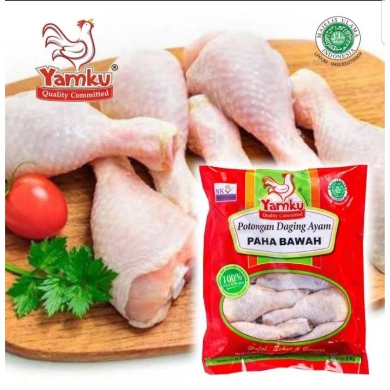 

Yamku Potongan Daging Ayam ( Paha Bawah) | Premium