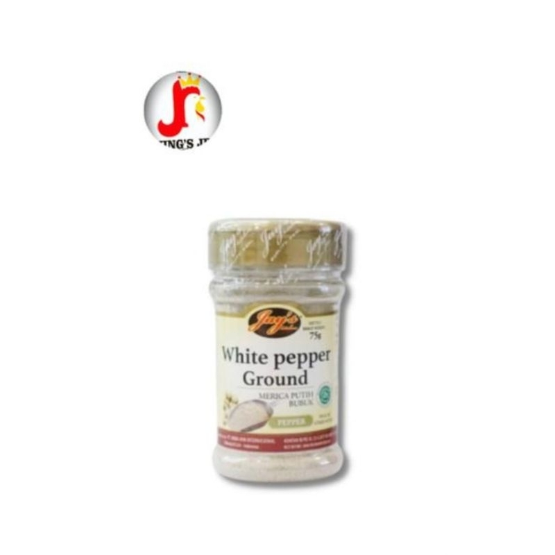

Jay's WHITE PEPPER Ground / Lada Putih bubuk 75gr