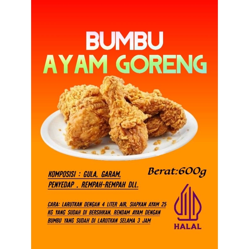 

BUMBU KFC