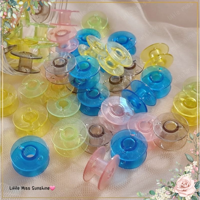 Spool Bobbins Warna Warni Plastik High Quality Jahit Menjahit Benang Alat Mesin Peralatan Benangl Sewing Kit Tailor Kain Menjahit Sulam Pakaian Baju Complete Serie Grosir Termurah Terlaris Terlengkap Limited Quality Grosir wantex Little Miss Sunshine