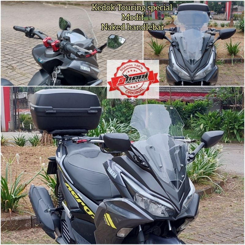 Kedok Yamaha Aerox connected original ghanicustom