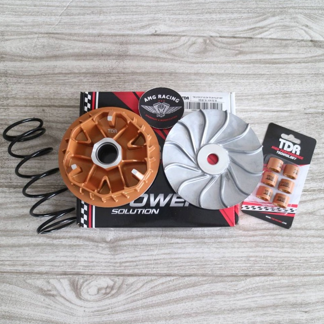 Paket Upgrade CVT PCX 150-ADV 150 TDR PerCvt - Roller - Pulley Golden