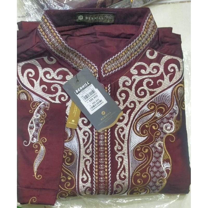 Baju taqwa/koko BENHIL. panjang orii aslii murmer