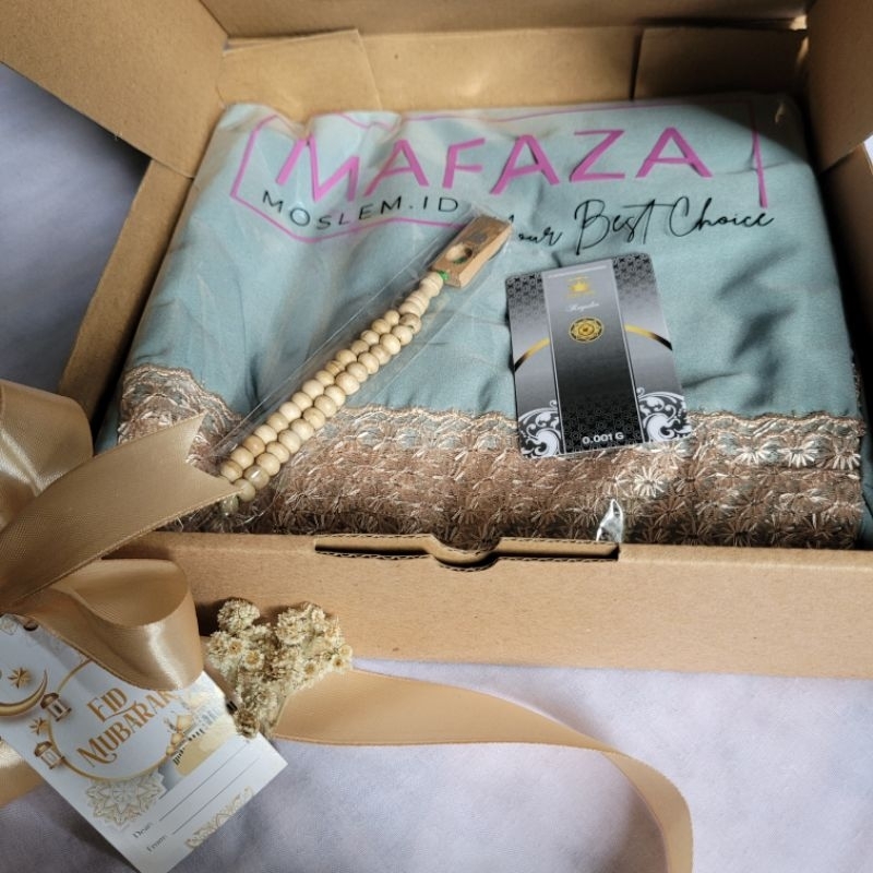 

Box Hampers - FREE MINI GOLD TASBIH KARTU UCAPAN