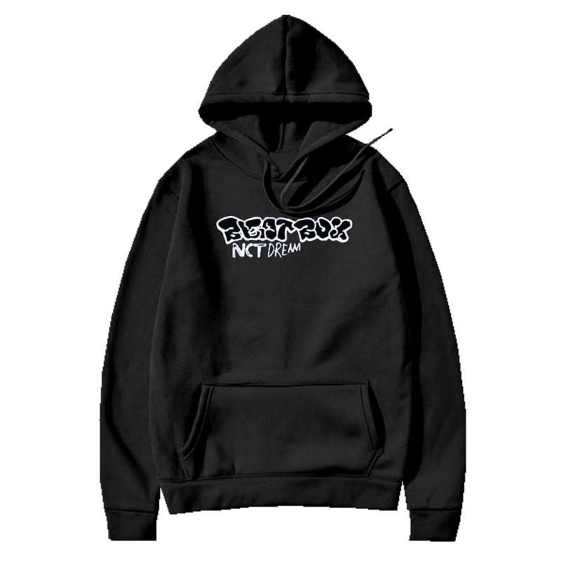 HOODIE SWETER BEATBOX NCT/SWETER HOODIE BEATBOX NCT OVERSIZE BAHAN FLECEE TEBAL ORIGINAL