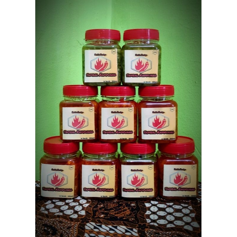 

Sambal Kampuang (diulek bukan di blender)