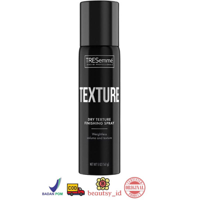 Tresemme Dry Texture Finishing Hair Spray 141 ml Original COD BPOM