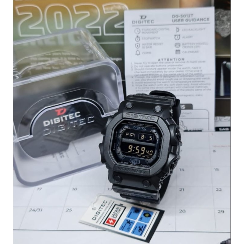 Jam tangan Digitec monster DS5012T digital