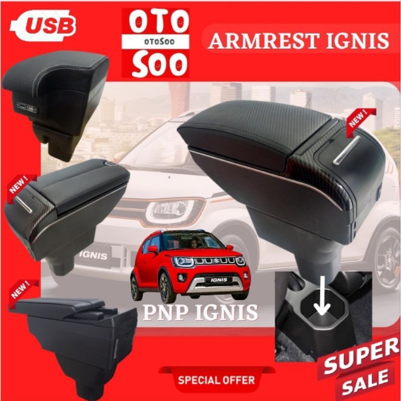 ARMREST IGNIS -AUTOGRAND ARMREST IGNIS CONSOLE BOX SUZUKI IGNIS