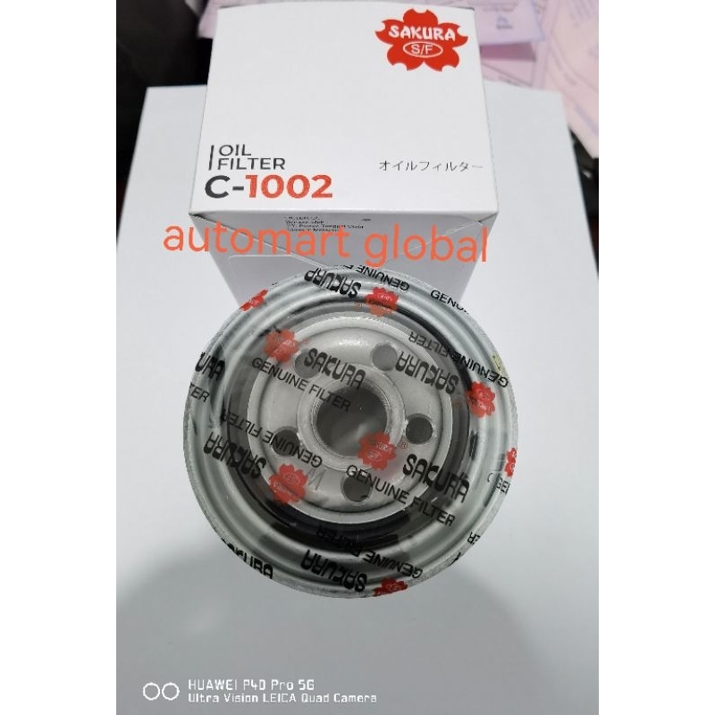 oil filter oil t120ss merk sakura original