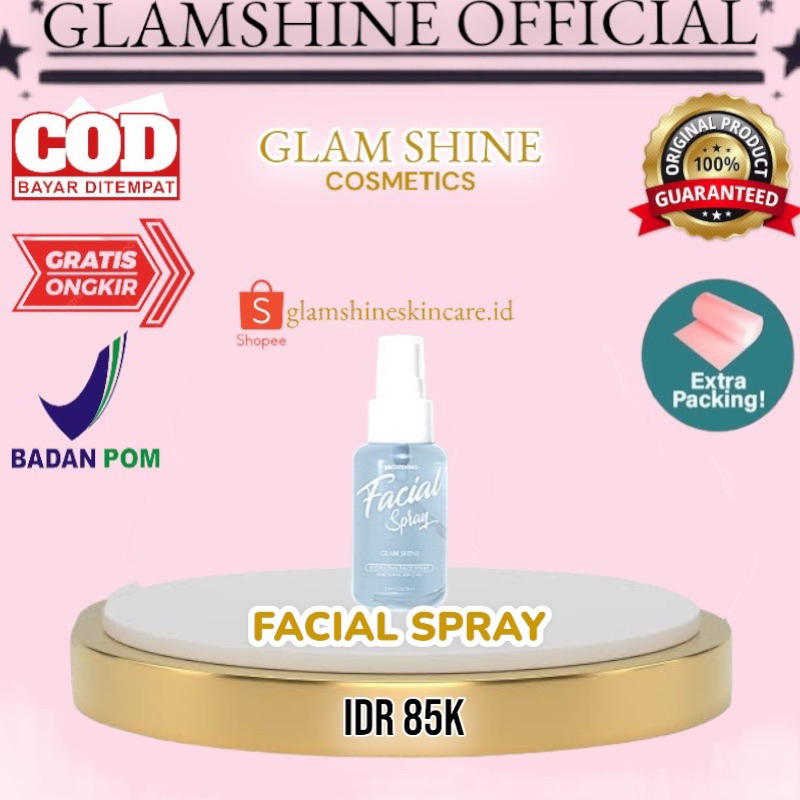 Facial Spray Glamshine Glamshineofficial Glamshine official store Glam Shine Glame shine Glamshine S