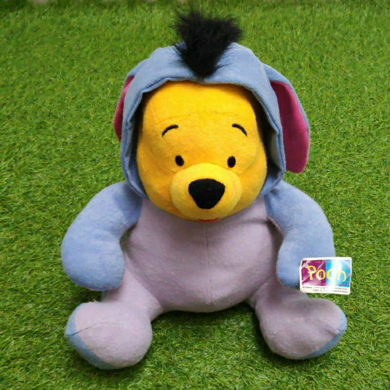 Boneka Winnie the Pooh Kostum Hoodie Eeyore Original Disney - hadiah ulang tahun