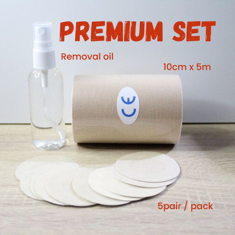 TRANSTAPE CHEST BINDER PLESTER DADA BRA TAPE PAYUDARA WANITA # bratape