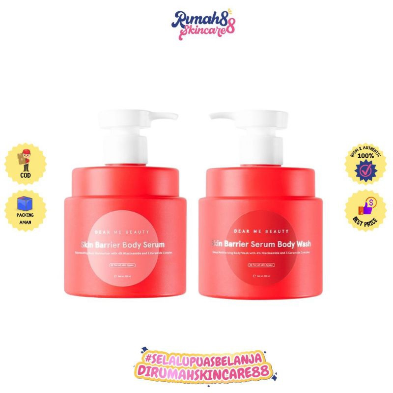 DEAR ME BEAUTY Skin Barrier Body Wash &amp; Body Serum