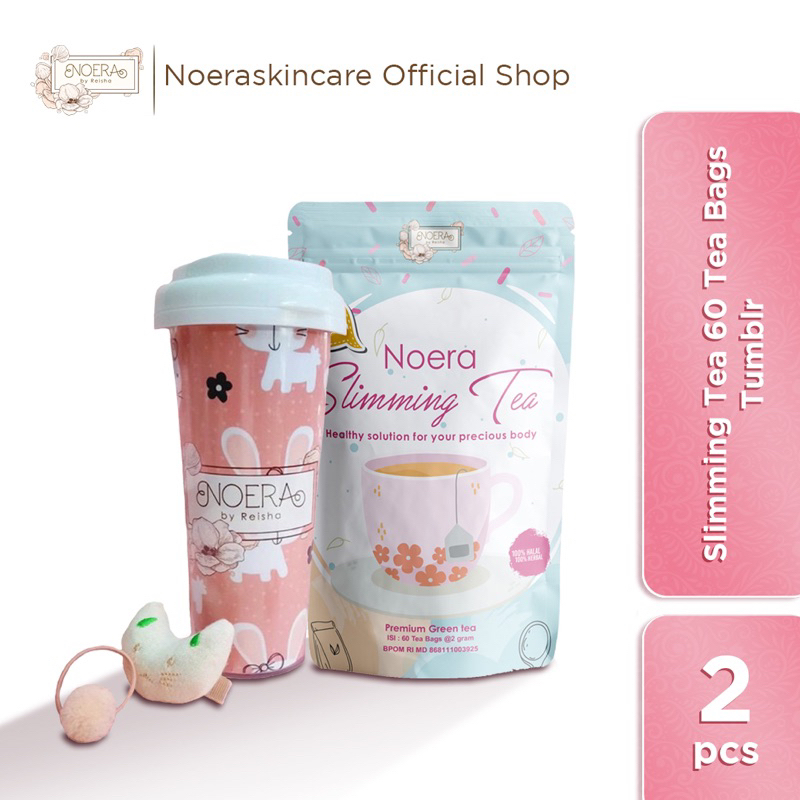 Bundle Noera Slimming Tea + Tumbler motif random