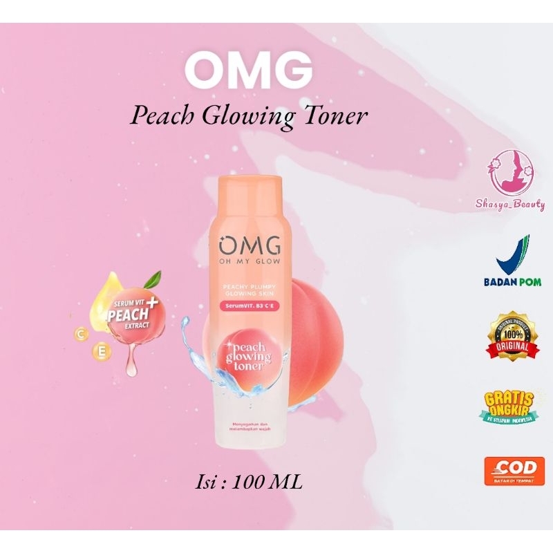 OMG Peach Glowing Toner