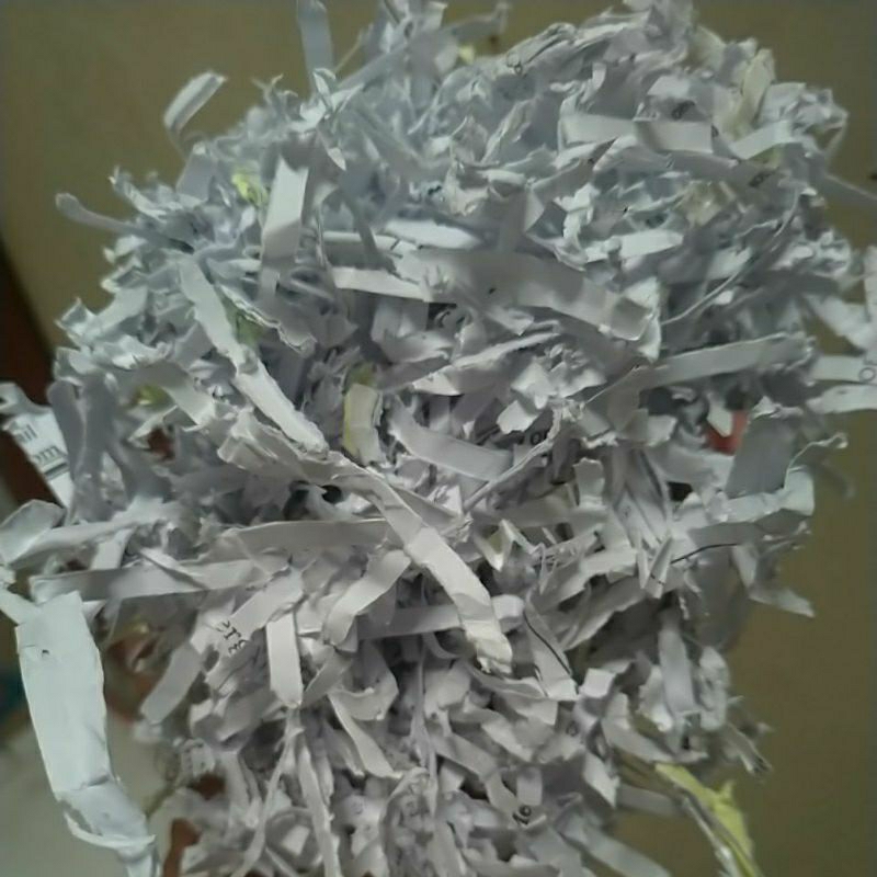 

Kertas Cacah/Limbah Kertas Cacah Bekas Campur