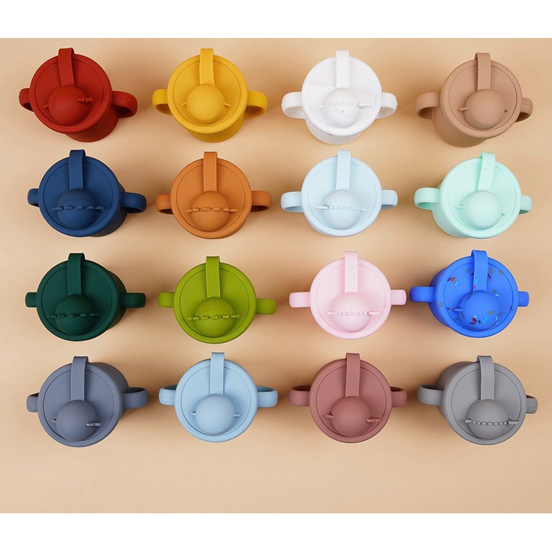 Gelas Silikon Anak bayi BPA Free / Training cup anak bayi / Gelas latih anak