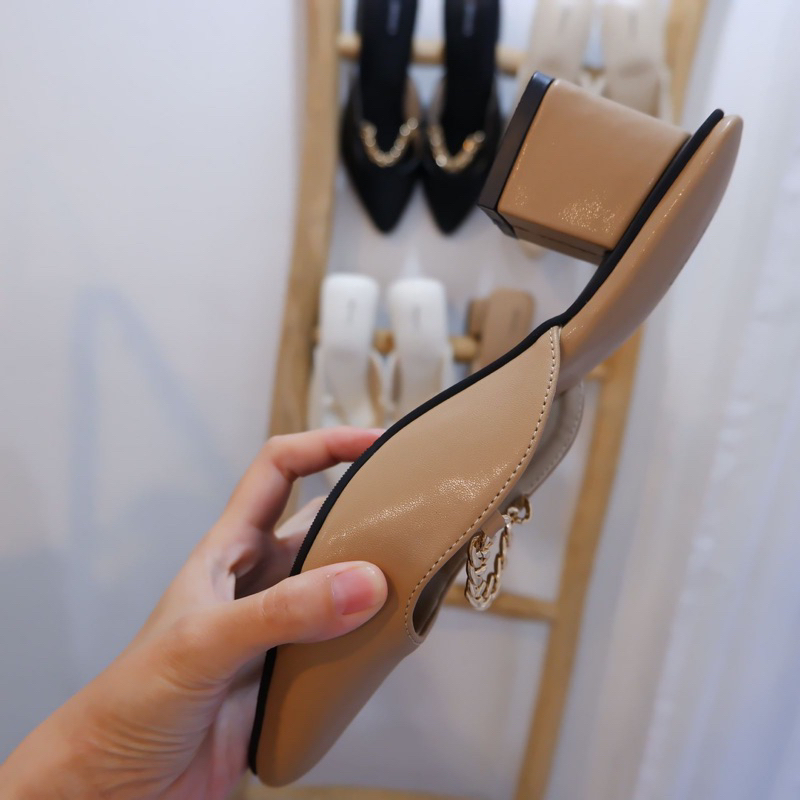 Melba Chain Heels 5cm By.Denala Heels