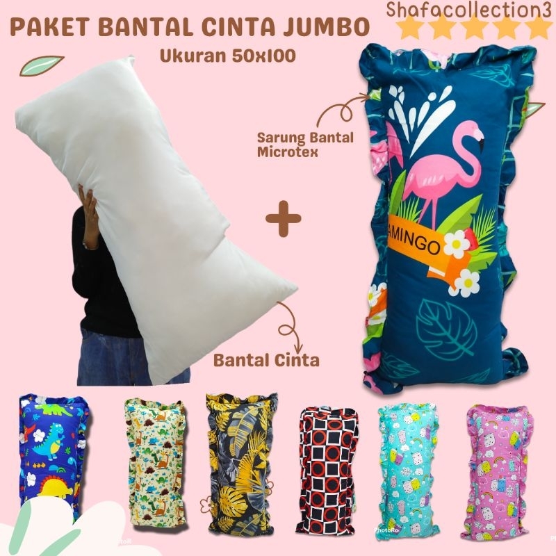 [PROMO] BANTAL CINTA + SARUNG BANTAL CINTA Microtex (bantal+sarung)