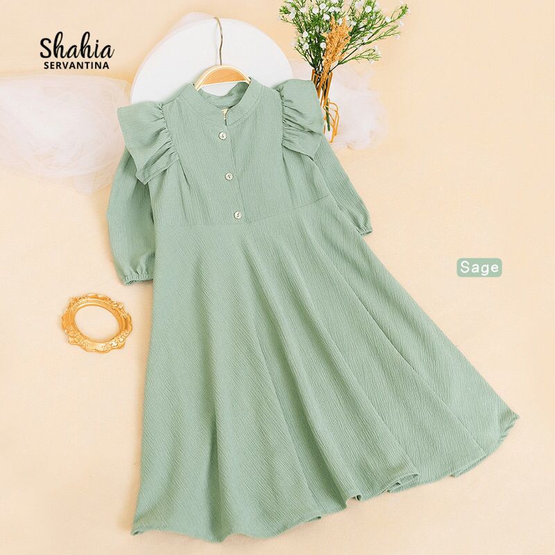 Zarina Dress Gamis Anak ORI By Shahia hijab