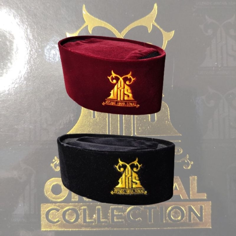 Peci Merah dan Hitam Logo UAS | UAS ORIGINAL COLLECTION