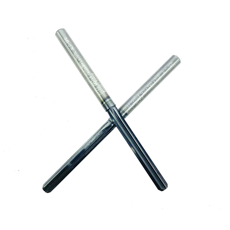 Reamer 4 mm H7 Carbide Lurus bekas seken mulus layak pakai Reamer 4mm