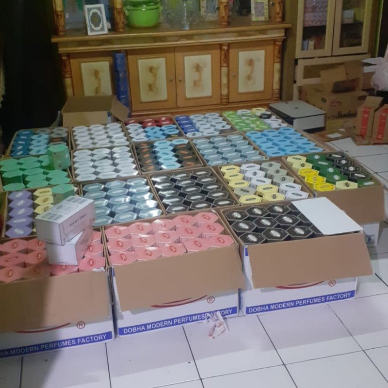 Paket 3 Lusin Dobha 6ml Bisa Campur Aroma / Minyak Wangi Dobha Original Non Alkohol