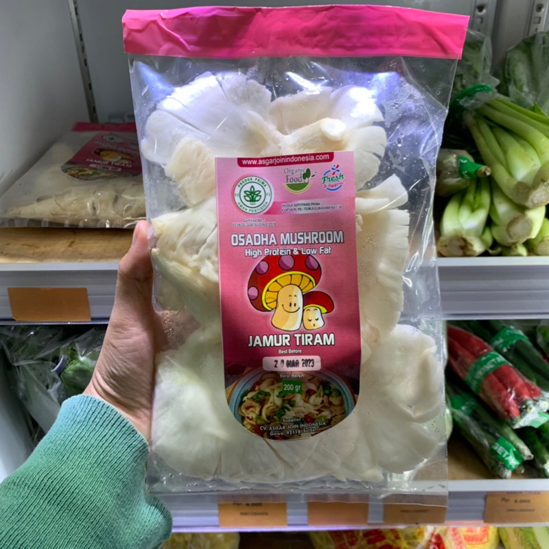 

Osadha Mushroom Jamur Tiram Putih 200gr