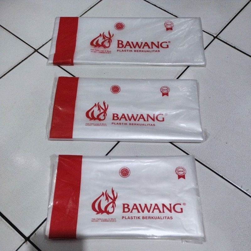 Plastik PE Bawang Uk 35X50 - 30X45 - 25X45,Kantong Plastik pe bening/Plastik Es