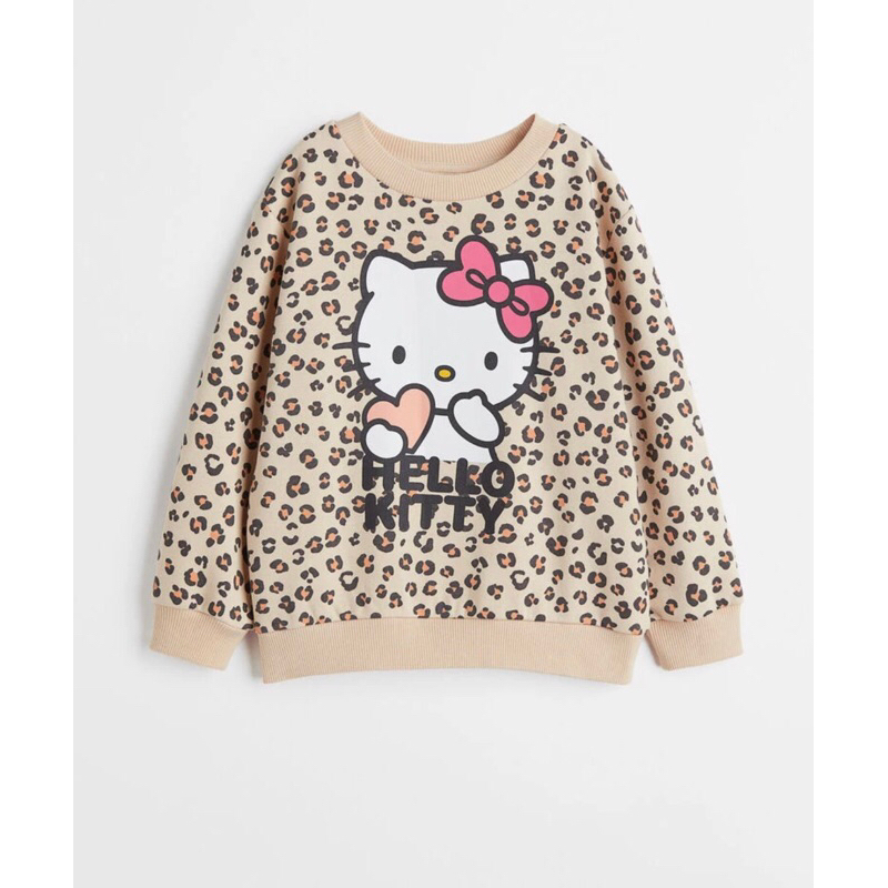 H&M sweatshirt hello kitty mickey mouse anak