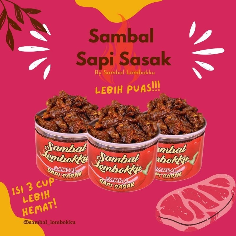 

Paket Sambal Sapi Sasak isi 3