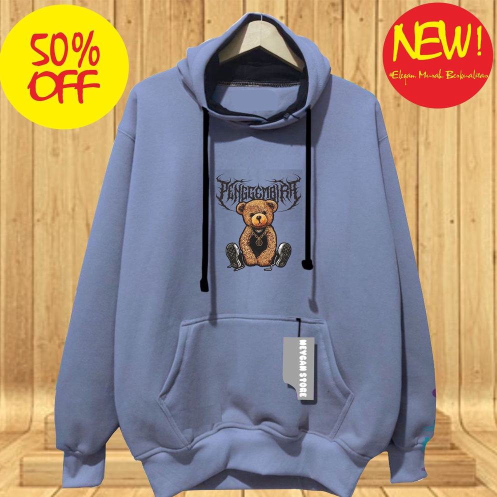 Hoodie Distro Pria Teddy Bear Sweater skateboard like a bos sayonara badboy Pria Wanita Terbaru Termurah Terlaris Distro Premium oversize Cowok