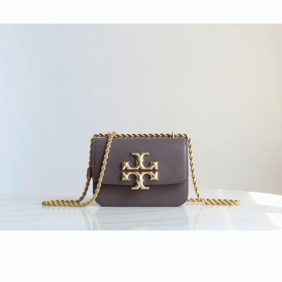 （Shopee Live）TB73589-18CM-15 73589 TORY BURCH original ELEANOR nappa leather accordion bag shoulder bag messenger bag