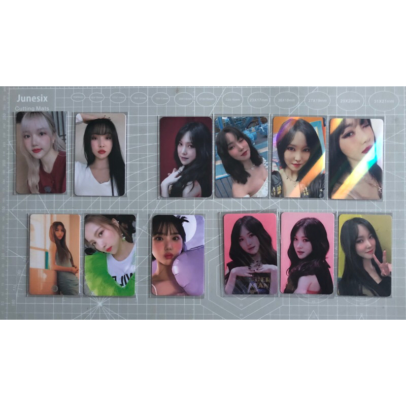 Yerin Sowon Yuju photocard