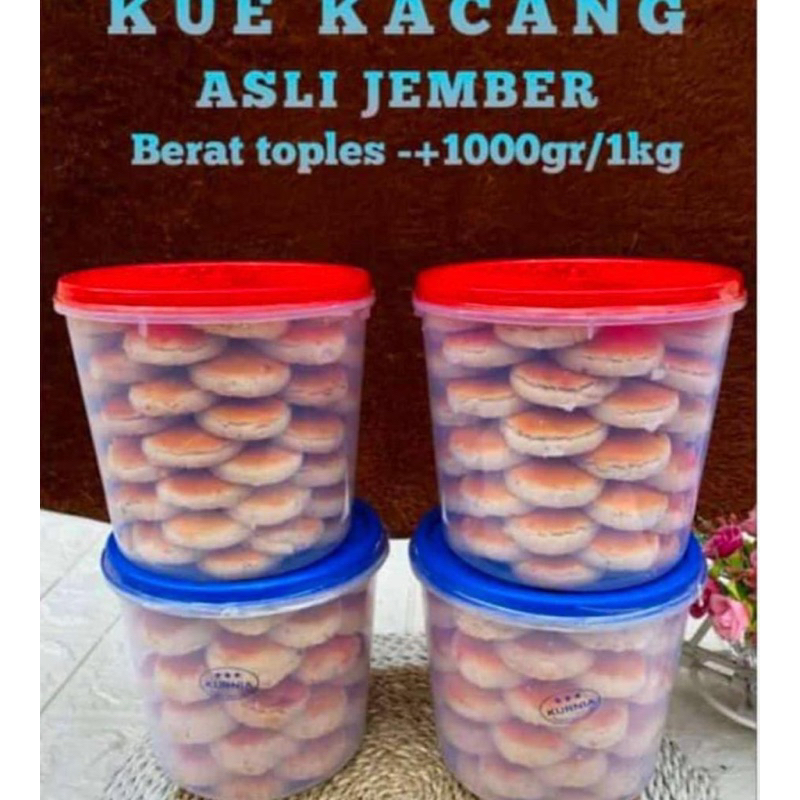 

KUCANG KUE KACANG ASLI JEMBER 950 GR ORIGINAL