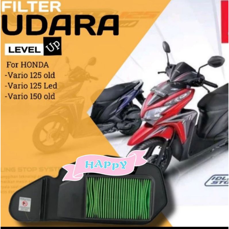 level up busa filter saringan udara filter udara vario 125