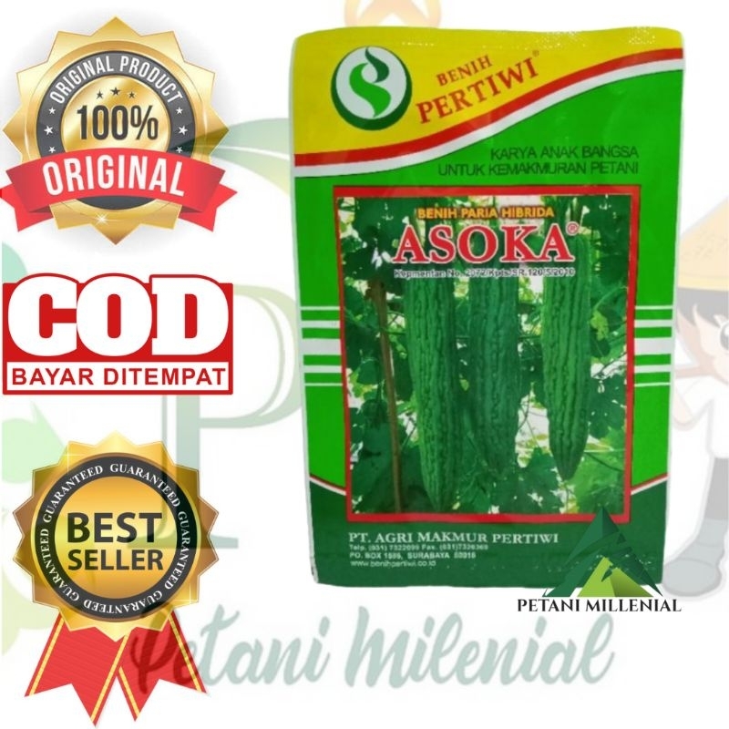 PROMO BENIH PARE/PARIA ASOKA - BIBIT PARE PERTIWI 10 GRAM