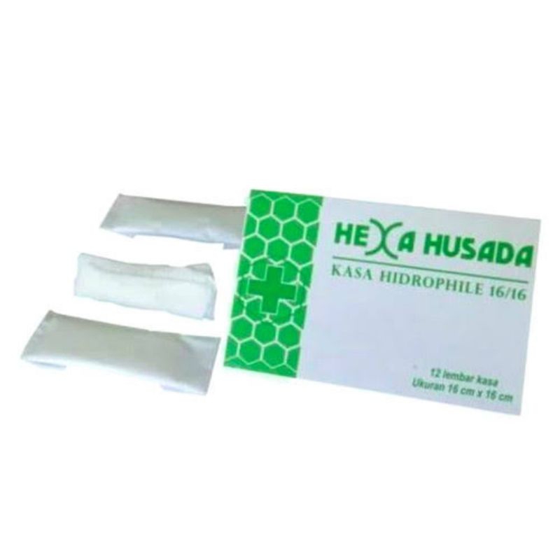 KASA HIDROFIL 16x16 CM HEXA HUSADA ASIA HUSADA #AMG