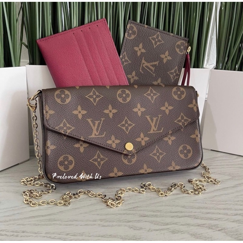 Preloved Louis Vuitton bag Original preloved louis vuitton felice bag original preloved lv original