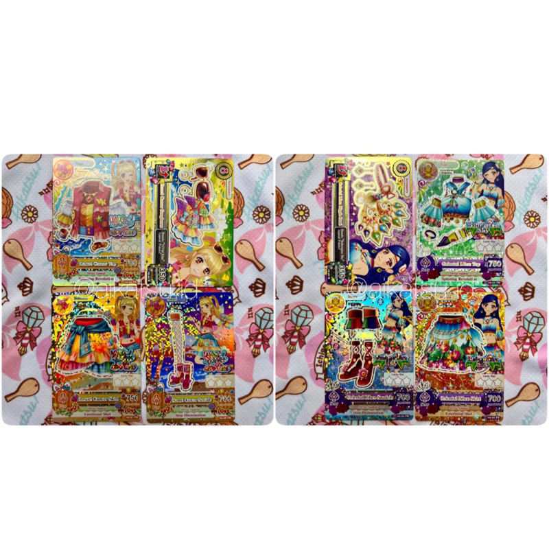 (booked) Kartu Aikatsu Premium Cancer & Libra Set